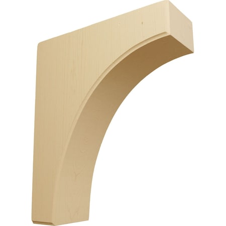 Ekena Millwork 3 1/2"W x 10"D x 12"H Clarksville Bracket, Alder BKTW04X10X12CVAL